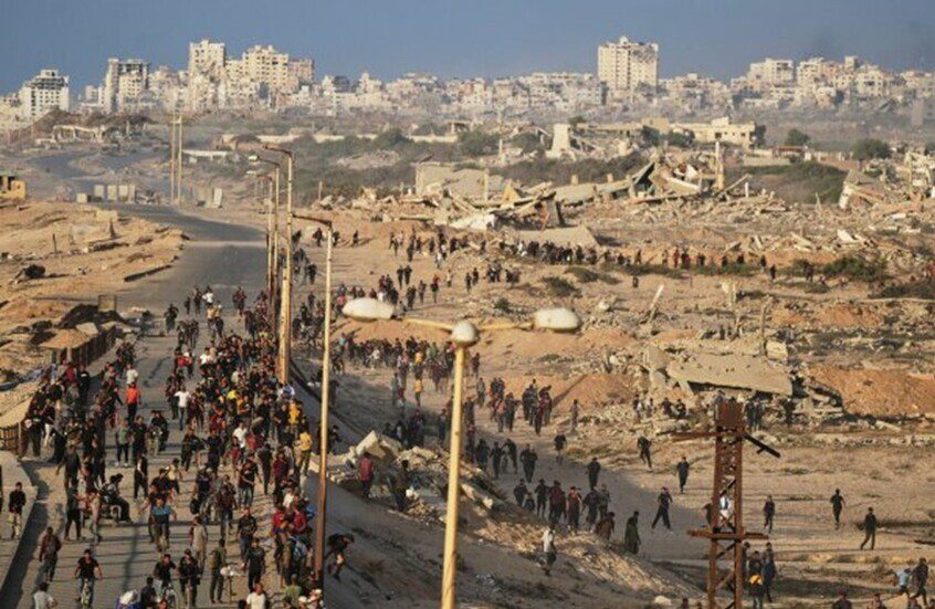 صورة توضيحية - مصادر لـ”” خطة ترامب لغزة معلقة بسبب الحرب مع إيران