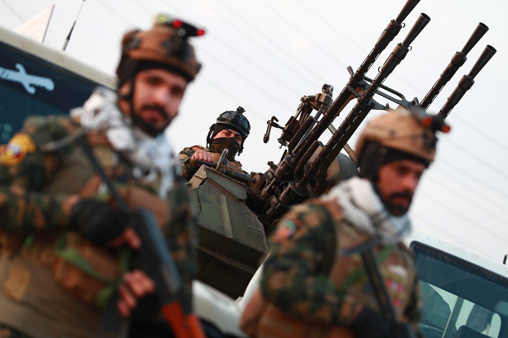 صورة توضيحية - غارات تستهدف موقعا لقوات الحشد الشعبي في القائم العراقية وإصابة 4 مقاتلين