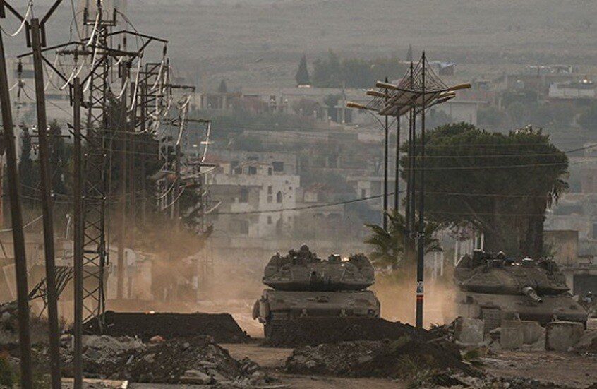 الجيش الاسرائيلي يتوغل إلى داخل مدينة السلام في ريف القنيطرة