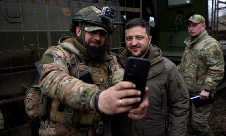 صورة توضيحية - وتزعم كل من أوكرانيا وروسيا إحراز تقدم على الخطوط الأمامية بينما المحادثات التي تتوسط فيها الولايات المتحدة معلقة