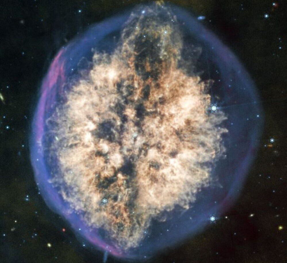 يكشف تلسكوب جيمس ويب عن سديم يشبه الدماغ العملاق