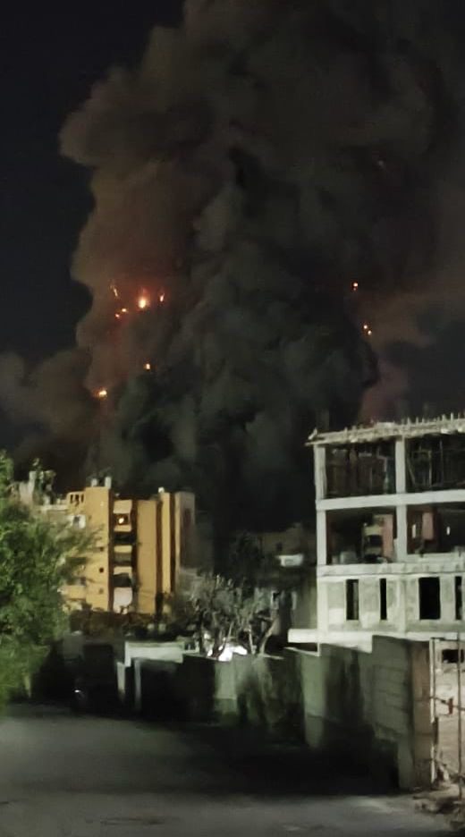 صورة توضيحية - غارة استهدفت الليلكي في الضاحية الجنوبية لبيروت