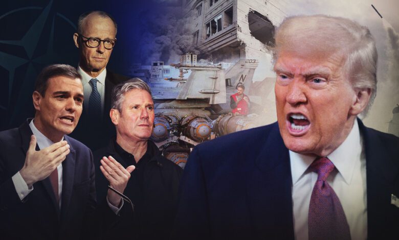 صورة توضيحية - كيف قسمت الحرب الأميركية الإسرائيلية على إيران الغرب؟ أخبار العالمية