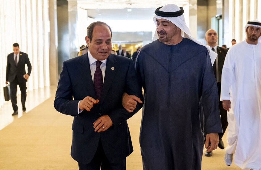 السيسي لمحمد بن زايد ندعم كل ما تتخذه الإمارات للحفاظ على سيادتها وأمنها