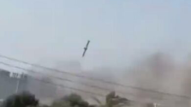 صورة توضيحية - تم تصوير صاروخ توماهوك الأمريكي وهو يضرب بالقرب من مدرسة البنات الإيرانية إعلام ()