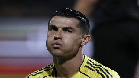 رد فعل رونالدو بعد فوز النصر السعودي على الخليج (صورة)