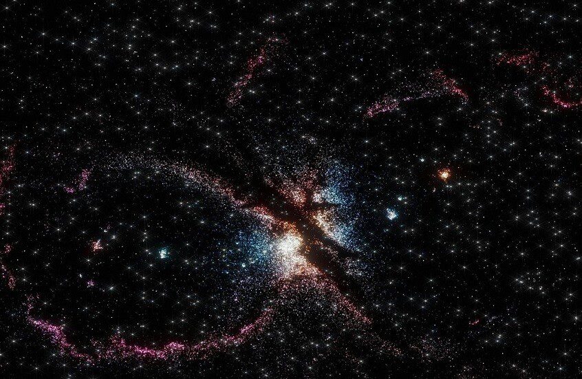 هابل يلتقط بالصدفة لحظة تفكك مذنب عملاق أثناء مغادرته نظامنا الشمسي