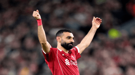 بعبارة شهيرة.. ليفربول يحتفي بإنجاز صلاح التاريخي في دوري أبطال أوروبا