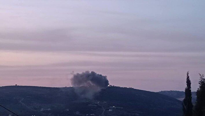 صورة توضيحية - قوات إسرائيلية قصفت موقع القوة الغانية التابعة لقوات اليونيفيل في بلدة القوزح بجنوب لبنان Shafaqna Lebanon