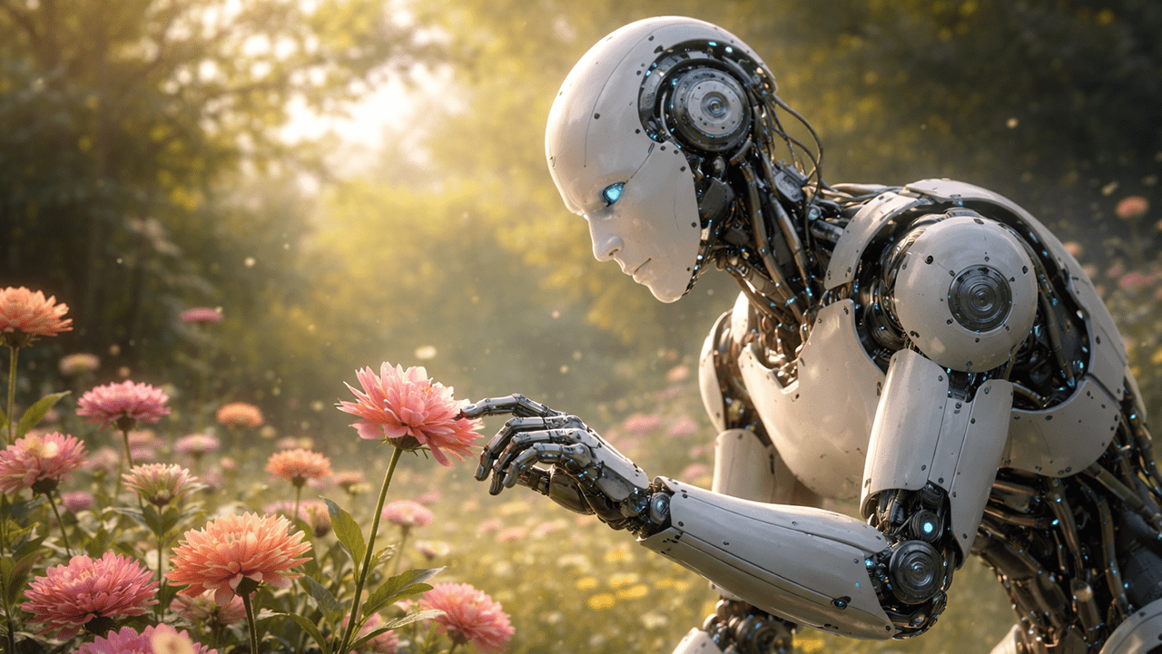 صورة توضيحية - الجلد الاصطناعي مع الجرافين يجعل الروبوتات أقرب إلى اللمس البشري