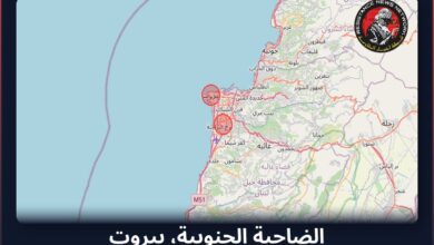 #عاجل تم رصد غارة جوية في لبنانغارة تستهدف مبنى في الضاحيةالمناطق المتأثرة: الضاحية الجنوبية، بيروت...