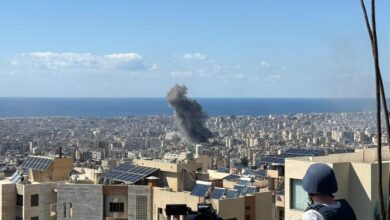 صورة توضيحية - مجددا غارات على الضاحية تطال فروع للقرض الحسن