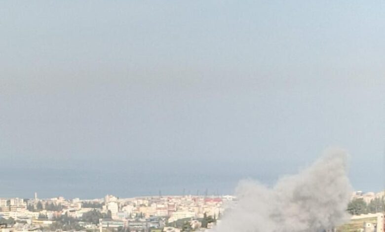 معلومات أولية عن وقوع عدد كبير من الإصابات في غارة صيدا