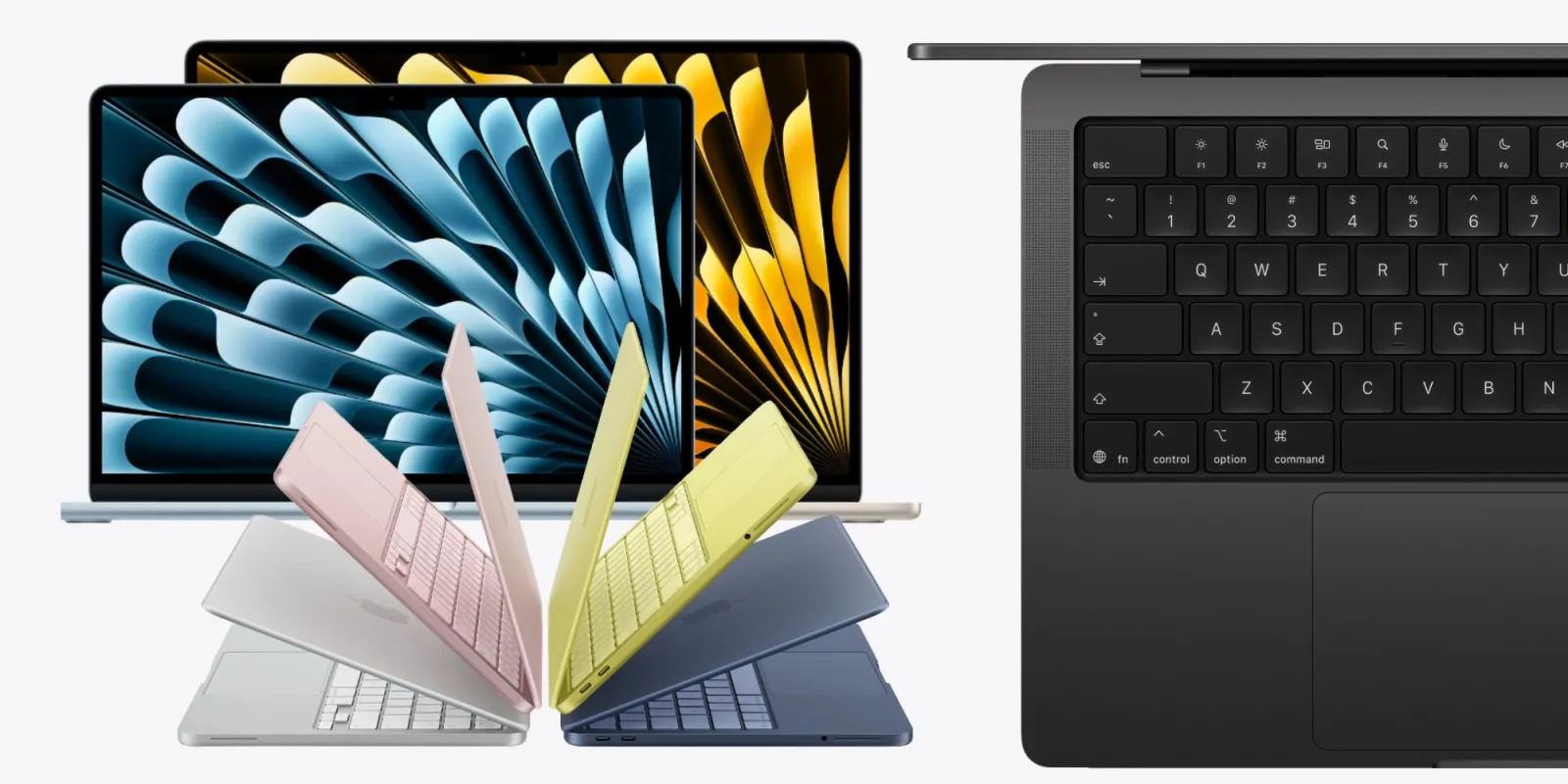 MacBook Pro وAir وNeo وiPad Air وiPad Pro والمزيد