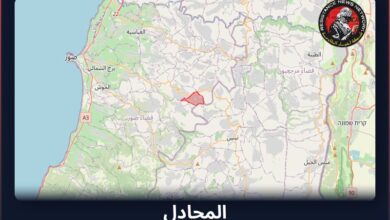 #عاجل تم رصد غارة جوية في لبنانالمناطق المتأثرة: المجادل...