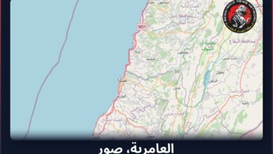 #عاجل تم رصد غارة جوية في لبنانالمناطق المتأثرة: العامرية، صور...