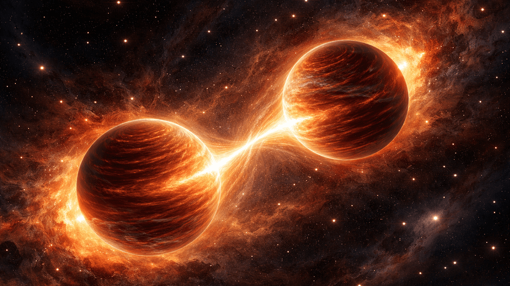 تم العثور على زوج من الأقزام البنية مع وجود فرصة للاندماج في نجم