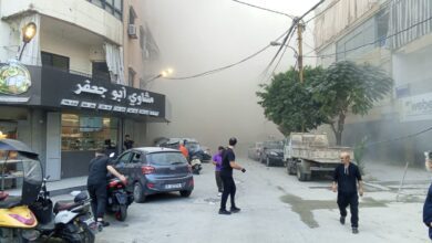 مشاهد مباشرة من الغارة الإسرائيلية على الضاحية الجنوبية لبيروت قبل قليل