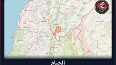 #عاجل تم رصد غارة جوية في لبنانغارات تستهدف مدينة الخيامالمناطق المتأثرة: الخيام...