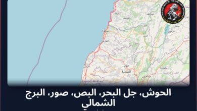 #عاجل تم رصد غارة جوية في لبنانالمناطق المتأثرة: الحوش، جل البحر، البص، صور، البرج الشمالي...
