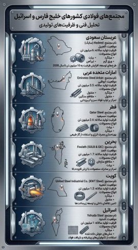 إيران تهدد بقصف مصانع “صلب” في إسرائيل ودول عربية وتأمر بإخلاء محيطها فورا