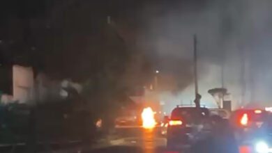 استهداف دراجة نارية في منطقة الأوزاعي جنوب بيروت