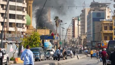 استهداف سيارة في مدينة صيدا