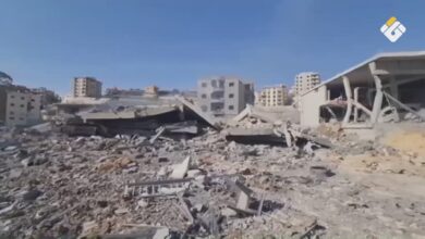 الاعتداءات على مدينة النبطية في جنوب لبنان