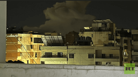 الجيش الإسرائيلي يصدر إنذارا لسكان الضاحية الجنوبية سنعمل بقوة ضد البنى التحتية لجمعية القرض الحسن الجيش الإسرائيلي يصدر إنذارا لسكان الضاحية الجنوبية سنعمل بقوة ضد البنى التحتية لجمعية القرض الحسن