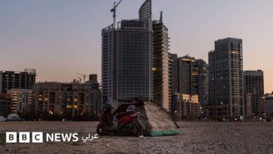 العشرات يفترشون الأرض في لبنان مع تخطي عدد النازحين النصف مليون
