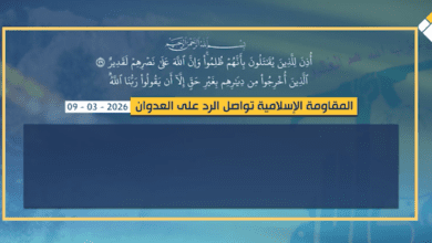 المقاومة الإسلامية تواصل التصدي للعدوان الصهيوني وتنفذ عمليات نوعية
