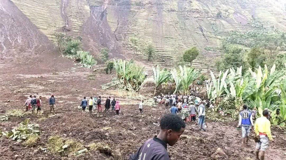 انهيارات أرضية في إثيوبيا تودي بحياة 70 شخصًا