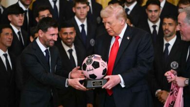 ترامب يستقبل ميسي وفريق إنتر ميامي في احتفالية خاصة بالبيت الأبيض ماذا قال ترامب عن الأهلي المصري؟
