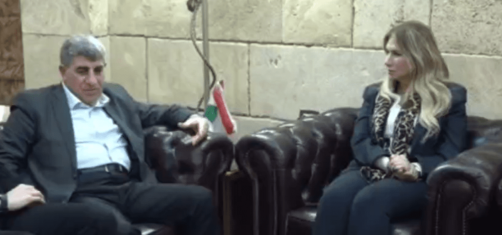 تقرير م بحث أوضاع النازحين في الشمال بين الرافعي ووفد من حركة أمل