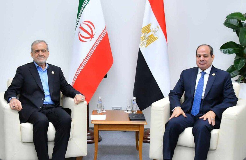 رسائل السيسي لرئيس إيران بشأن دول الخليج تثير تفاعلا