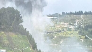 طيران الاحتلال يقصف جسر القاسمية