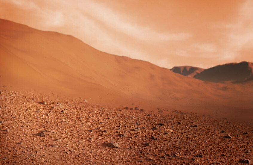 عاصفة شمسية عاتية تحدث تضخما غير مسبوق في غلاف المريخ الجوي