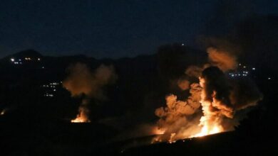 صورة توضيحية - غارات ليلية للطيران الإسرائيلي على قرى في جنوب لبنان والبقاع الغربي