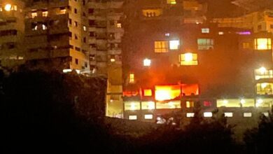 غارة إسرائيلية تستهدف منطقة بشامون