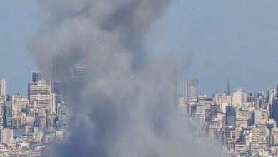 غارة جديدة على الضاحية منطقة برج البراجنة