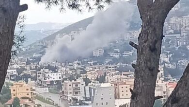 غارة على بلدة كفررمان