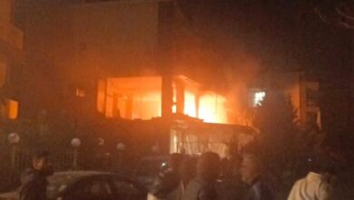 غارة على شقة سكنية في منطقة عرمون في جبل لبنان