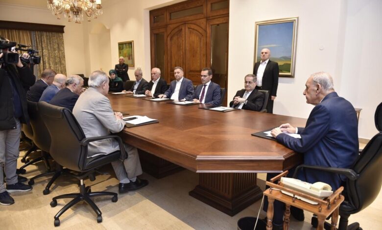 صورة توضيحية - كتلة التنمية والتحرير لإستحضار كل عناوين الوحدة والتضامن في مقاربة ملف النازحين