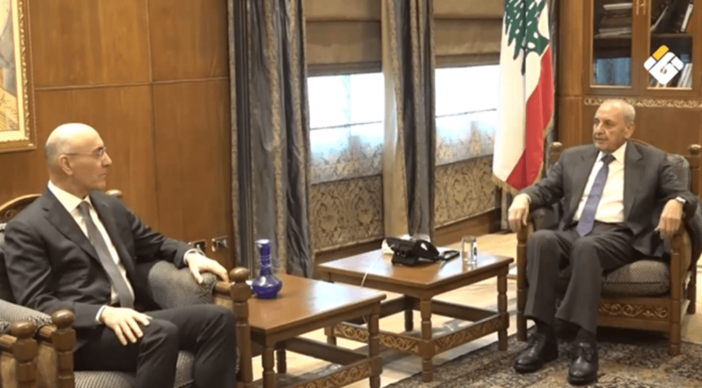 ملف النازحين في صلب لقاء الرئيس بري ووزير الداخلية