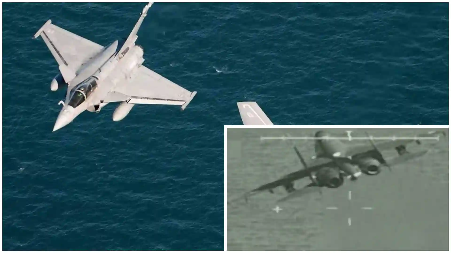 طائرات رافال الفرنسية تعترض مقاتلة روسية من طراز سو 30 إس إم 1 webp