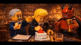 إيران تنشر Lego Video في حرب العلاقات العامة ضد الولايات المتحدة