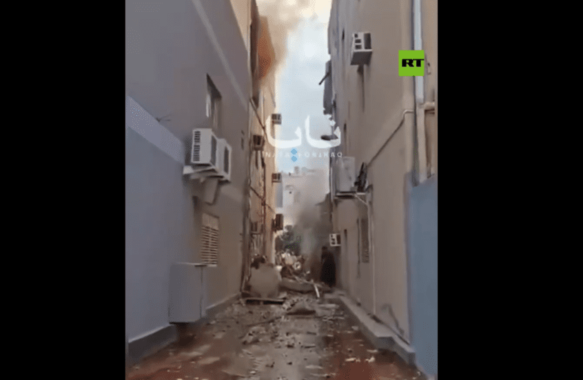 البحرين.. أضرار في حي سكني جنوب العاصمة المنامة إثر اعتراض مسيرة إيرانية