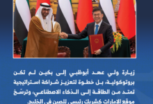 زيارة ولي عهد أبوظبي إلى الصين 1 2 Png