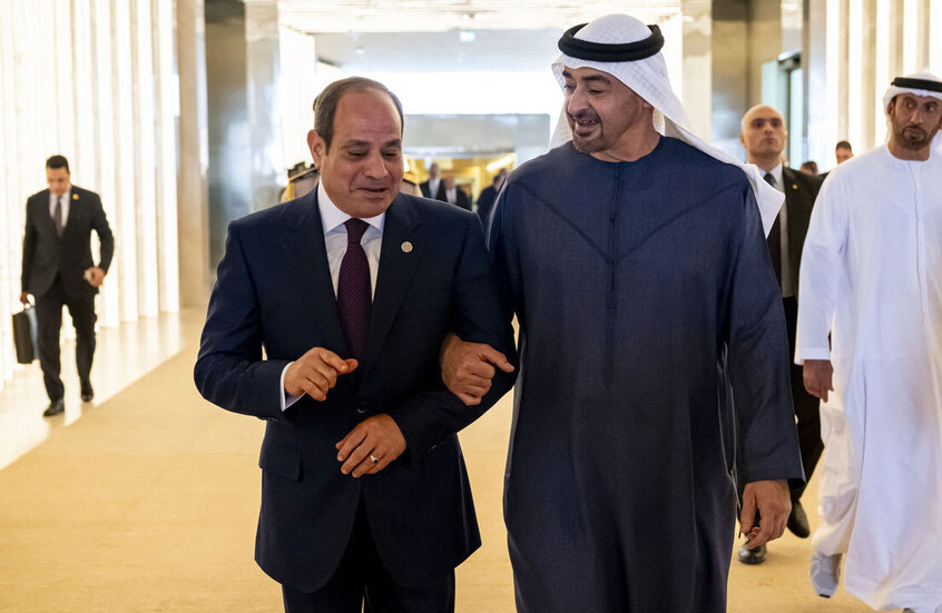 السيسي يوجه رسالة من قلب الإمارات (فيديو)