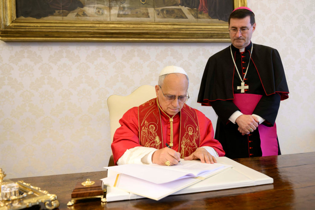 2026 05 25T123828Z 489957836 RC2I9LAG5GAR RTRMADP 3 POPE ENCYCLICAL PRESENTATION 1024 215 683 jpg